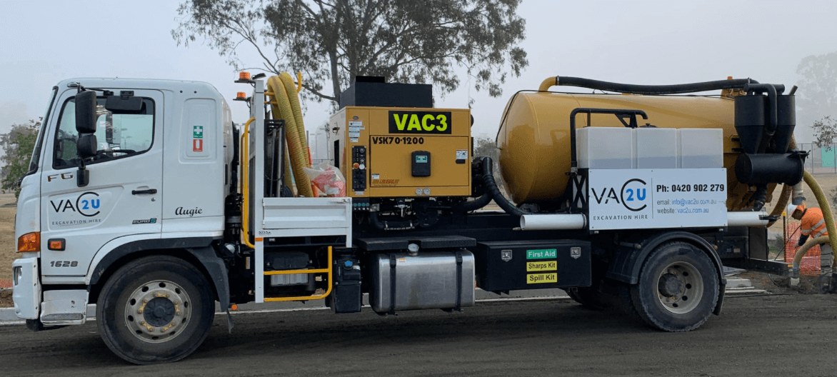 Vacuum Excavation Hire SEQ Vac2U